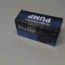 220 GPH Submersible Water Pump(800L/H, 15W),Ultra Quiet 12 LED Colorful Pump Lights with 2 Nozzles,6 Feet Power Cord for Fish Tank, Pond, Aquarium, Statuary, Hydroponics