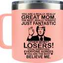 Christmas Gifts For Mom From Daughter, Son - Great Mom Coffee Mug on Birthday, Mothers Day - Christmas Gifts for mom, Wife, Women - 14Oz Stainless Steel Moms Coffee Mug