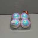 4Pcs Christmas Balls Ornaments for Xmas Tree - Shatterproof Christmas Ball Xmas Tree Decorations Hanging Ball Colorful White PET 4in x 4 Pack