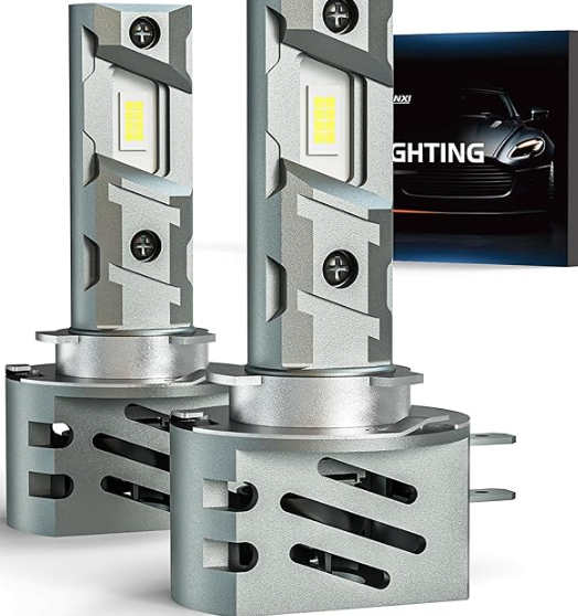 FRANXI 9005 H11 Fog light Bulbs For offroad fog use only, Cool White, IP67, Pack of 4