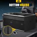 MIKKUPPA Car Trunk Organizer - 65L Collapsible Trunk Organizer with Lid, Sturdy Car Storage for SUV Auto Truck Van with Adjustable Straps and Non Slip Bottom