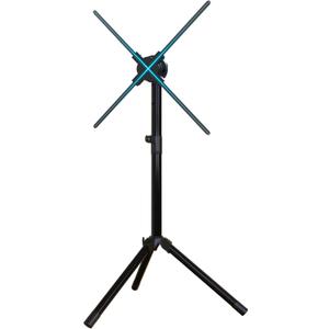 3Dhologramfan Stand with Multi-Function Base3D holographic fan Tripod Stand, holographic Fan Foldable Stand,Fits 15.5-39.4 inch Holographic Projector(3D holographic fan not included)