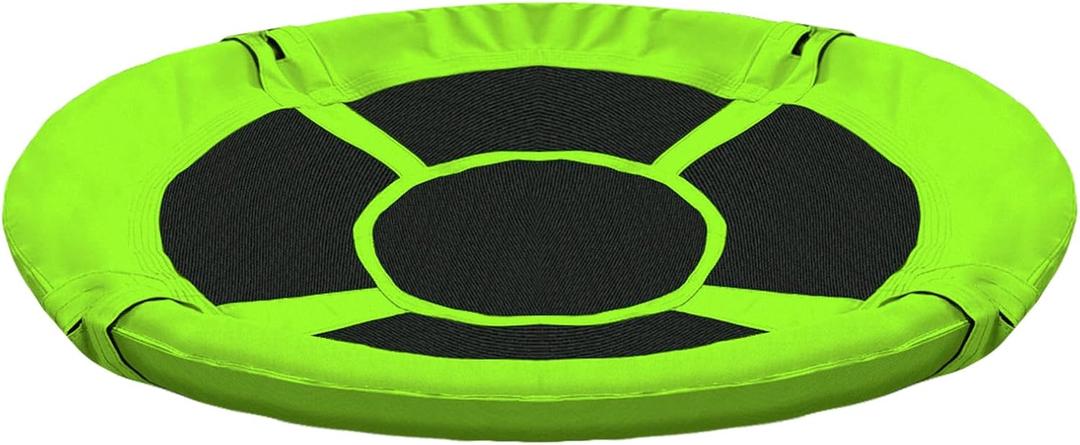 Interchangeable 40in Saucer Tree Swing Fabric Replacement Cover,Saucer Swing Accessories (Green)