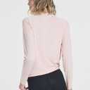 Real Essentials 4 Pack: Women's Long Sleeve Rash Guard Moisture Wicking Shirts - Sun Protection Quick Dry SPF 50+ Tops (Plus) (XXL)
