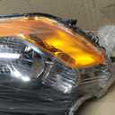 DEPO L200 15-18 Head Lamp Dark Yellow DEPO Lh