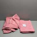 Quick-Dry, Soft & High Absorbent Bath Towels Cotton Turkish Bath Towel Set of 6 | Daily Use 100% Cotton Towels for Bathroom, Gym & More | Bathroom Towels Set (6 Pcs, Pink)