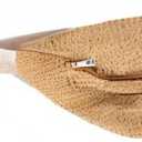 VALICLUD 1pc Summer Waist Bag Imitation Straw Woven Bag Chest Pouch Cross- body Bag