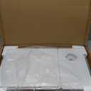 Lap Desk for Couch/Sofa/Floor, 5-Angle Adjustable Bed Desk with Foldable Legs &Cup Holder, Light Weight Bed Tray Table for Writing/Eating/Reading, Portable Laptop Stand for Adults, Kids (White)