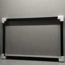 Canvas Floating Frame, Picture Wall Art Painting Frame for Finished Canvas Painting 1-1/4 Deep Picture Art Wall Decor. (Black, 24x36)