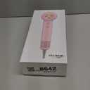 Coolpub High Speed Hair Dryer, 150000 RPM Brushless Motor Professional Blow Dryer for Fast Drying, 500M Negative Ions Ionic with Magnetic Blow Air Nozzle, Control Quiet Noise, Lightweight for Travel (Pink)