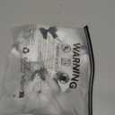 WDIRARA Women's Bow Print Short Sleeve T Shirts Crew Neck Tee Going Out Fitted Tops L