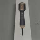 Hair Dryer Brush Blow Dryer Brush in One, 4 in 1 Hair Dryer and Styler Volumizer with Oval Barrel, Professional Salon Hot Air Brush for All Hair Types, Gold