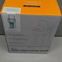 Single Serve One Cup Coffee Maker, for K Cups and Grounds, Mini Coffee Maker with Portable Handle, 6 to 12 Oz Brew Size, for Travel, Camping, Office, RV and Dorm, 120V, Oasis