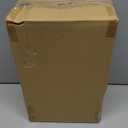 TIPGO Bathroom Trash Can with Lid, 10 Liter/ 2.6 Gallon Slim Garbage Can, Small Trash Bin Waste Basket with Pop-Up Lid for Kitchen, Bedroom, Living Room, Office (White)