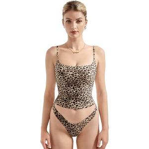 SUUKSESS Women Sexy Square Neck Tank Top Summer Y2K Going Out Basic Cami Shirt M