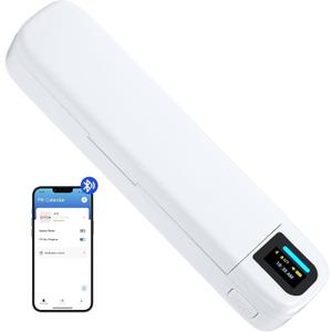 Daviky Smart Pill Organizer with Alarm, Bluetooth Daily Once a Day Pill Dispenser 7 Day with APP, Weekly Travel Pill Case, Portable Pill Reminder for Medicines, Supplements and Vitamins (White)