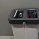 MUEE Mop and Bucket with Wringer Set for Home, Flat Mop and Bucket Set for Floor Cleaning and Window Wall Cleaner, Wet and Dry Mop with Long Handle and 3 Microfiber Pads