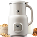 Automatic Nut Milk Maker, 20oz Homemade Almond, Oat, Coconut, Soy, Plant-Based Milks and Non-Dairy Beverages with Delay Start/Keep Warm/Self-Cleaning/Boil Water, White