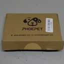 PHOEPET Step-in Dog Harness,Reflective Adjustable Dog Vest Harness, Soft Pet Walking Jacket with 2 Metal Leash Hooks for Dog and Cat(Pink Base & Green Straps,XS)