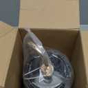 Candle Warmer Lamp with Timer, Dimmable Electric Candle Wamer Adjustable Height, Gifts for Women Mom, Glass Modern Candles Melter Lamp, Black