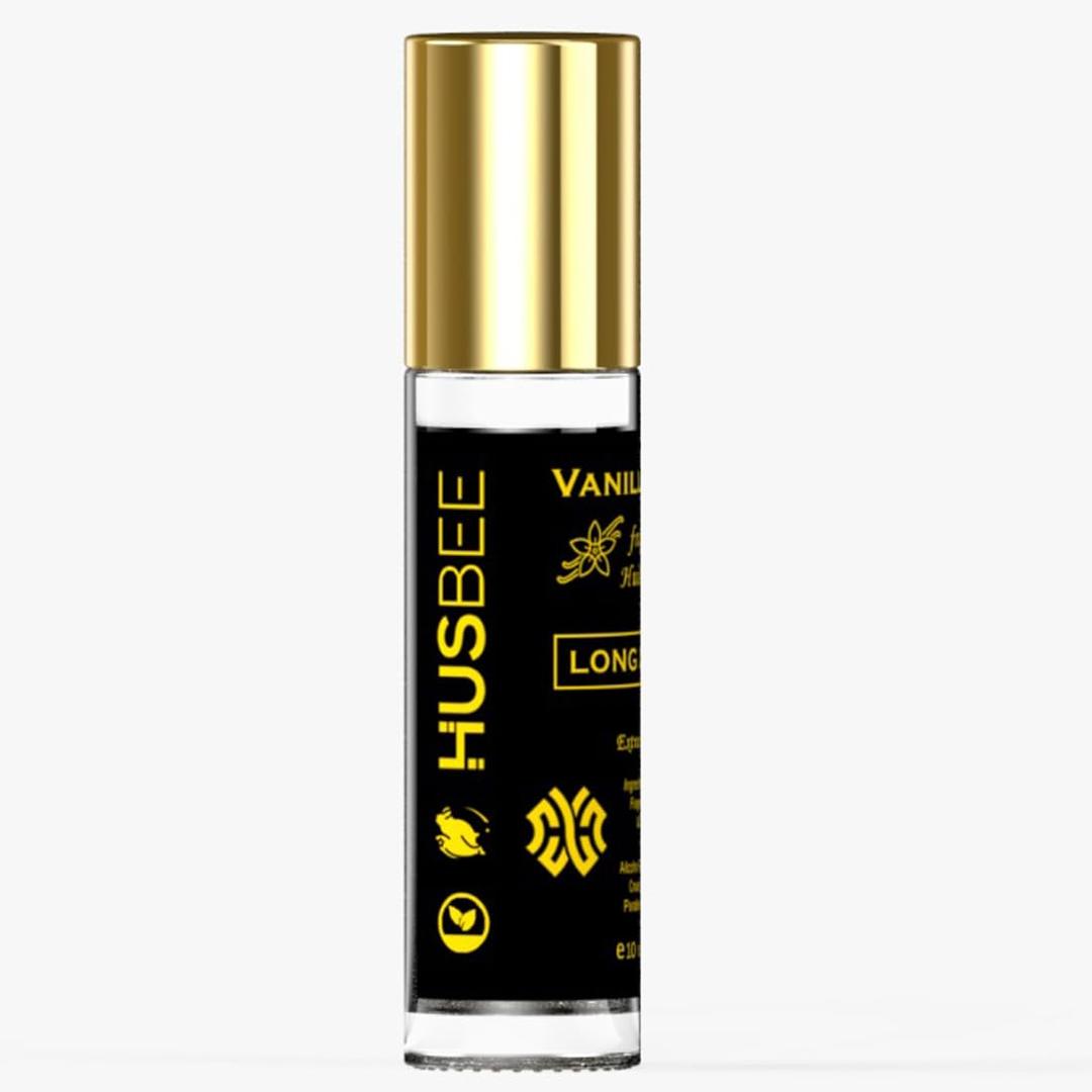 Vanilla Musk Eau de perfum Perfume oil, 0.34fl oz roll on perfume oil, Long Lasting, Alcohol-Free Perfume