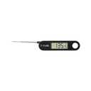 Taylor 1476 Instant Read Digital Meat Food Grill BBQ Cooking Kitchen Thermometer, Tailgating and Grilling Compact Folding Probe, Black