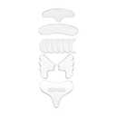 Neck Wrinkle Patches- Reusable Silicone Facial Pads for Face Fine Lines, Forehead Wrinkles, Smile Lines, Overnight Sleeping Neck Chest Anti Wrinkle Patches for Women Men, Soft Skin-Friendly Set 11pcs