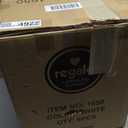 Regalo Baby Basics Booster Seat, White, Three-Point Safety Harness, Easily Wipeable, Sturdy & Durable Plastic