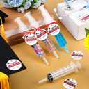 Arrowbash 49 Pcs Nurse Graduation Party Supplies Include 2 oz Drink Syringes Congrats Nurse Tag Red Ribbon CNA Week Appreciation Gifts for Class 2026 Graduation Decorations RN Themed Party Favors