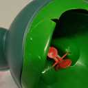 Cute Frog Standing Potty Training Urinal for Boys Toilet with Funny Aiming Target - Blackish Green