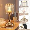 Gisafai 4 Pack 11" Gold Candle Centerpiece Hurricane Candle Holders Gold Fairy Tealight Lamp Candlestick Lamps Minimalist Nordic Glass Votive Holder Set for Wedding Tables Romantic Home Decor