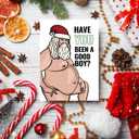 3 x Funny Christmas Card For Him, Humorous Chritmas Card&Gift for Husband Boyfriend Fiance Dad Son Brother Son In Law, Rude Merry Xmas Gift for Boys Men (#1)