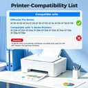 923e 923XL Ink Cartridges Combo Pack for HP Printers 8130e 8125e 8120e 8138e Replacement for HP 923 Ink Cartridges for OfficeJet Pro 8130e 8120 8122 8125 8130 Printers(4-Pack, BK/C/M/Y)
