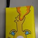 Premium Trading Card Binder 400 Pockets Card Holder with 50 Removable Sleeves, Collection Binder Album Book with Zipper for Game Cards (01 fire dragon)