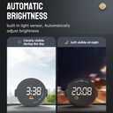 Shkalacar Digital GPS Speedometer Car Speedomete Digital Display Speed Altitude Meter Car HUD Headup Display for All Vehicle