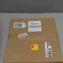 13.5" Microwave Glass Turntable Plate Compatible with 5304509621 Frigidaire microwave plate WB39X10032 GE microwave plate replacement JVM3106 WB49X10002 13 1/2" Samsung Microwave Plate DE74-20016A (13.5" Big Coupler Hole)