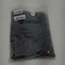 Famulily Women Cute Sleeveless Ruffled Deep V Neck Dresses Cotton Linen Dress for Summer Casual Shift Dress with Pockets (X-Large, Black)