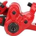 Rear Wheel Disc Brake, Metal Compact Disc Brake for 365 Electric Scooter Brake Calipers (Red)