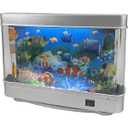 SeaBed World Lamp, Artificial Fish Tank with Moving Fish,Moving Fish Tank Lamp