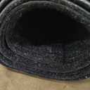 Ottomanson Non Slip Rug with Scraper Pile Durable for Indoor and Outdoor Use 6'6" x 10' Mud Mat Area Rug Carpet Dirt Trapping - Ideal for Entryway, Garage, Kitchen, Patio & High-Traffic Areas, Black