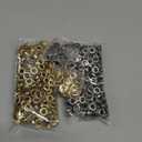 1203Pcs Grommet Tool Kit with Eyelet Pliers, PAXCOO 1/4 Inch 6mm(Inside Hole Size) Fabric Grommet Kit with Fabric Eyelets Grommets, Washers, and Hole Punch Grommet Hand Press kit