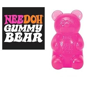 Schylling NeeDoh Gummy Bear - Sensory Fidget Toy with Jelly-Like Filling - 3.5" Tall - (Pack of 1) Schylling NeeDoh Gummy Bear - Sensory Fidget Toy with Jelly-Like Filling - 3.5" Tall - (Pack of 1)