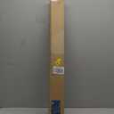 Joydeco 100% Blackout Roller Shades (Pro), Free-Stop Cordless Blinds for Windows, UV Protection, Natural Woven Blinds for Home and Office, Light-Proof Aluminum Cover (33" W x 75" H, White)