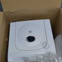 Singing Machine Portable Karaoke Machine for Adults & Kids with Wired Microphone, White - Built-In Speaker, Bluetooth with LED Disco Lights - Karaoke System with CD+G Player & USB Connectivity