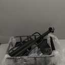 Rear Bike Rack with Basket, 110 LB Capacity Universal Bike Basket Rear, Aluminum Alloy Bike Cargo Rack for Back of Bike with Free Bungee Cord & Waterproof Cover & Installation Tool