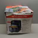 Sweetcrispy Office Computer Desk Chair, Ergonomic Low-Back Mesh Rolling Work Swivel Chairs with Wheels, Armless Comfortable Seat Lumbar Support for Home, Bedroom, Study, Student, Adults, Black