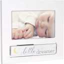 Malden International Designs 4x6 Baby FlipIt Expressions White Picture Frame 2 Pack