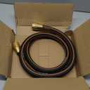 Giraffe Tools Leader Hose 6ft x 5/8", Short Water Hose for Hose Reel Connecting, Lightweight, Flexible with Female Female Fittings