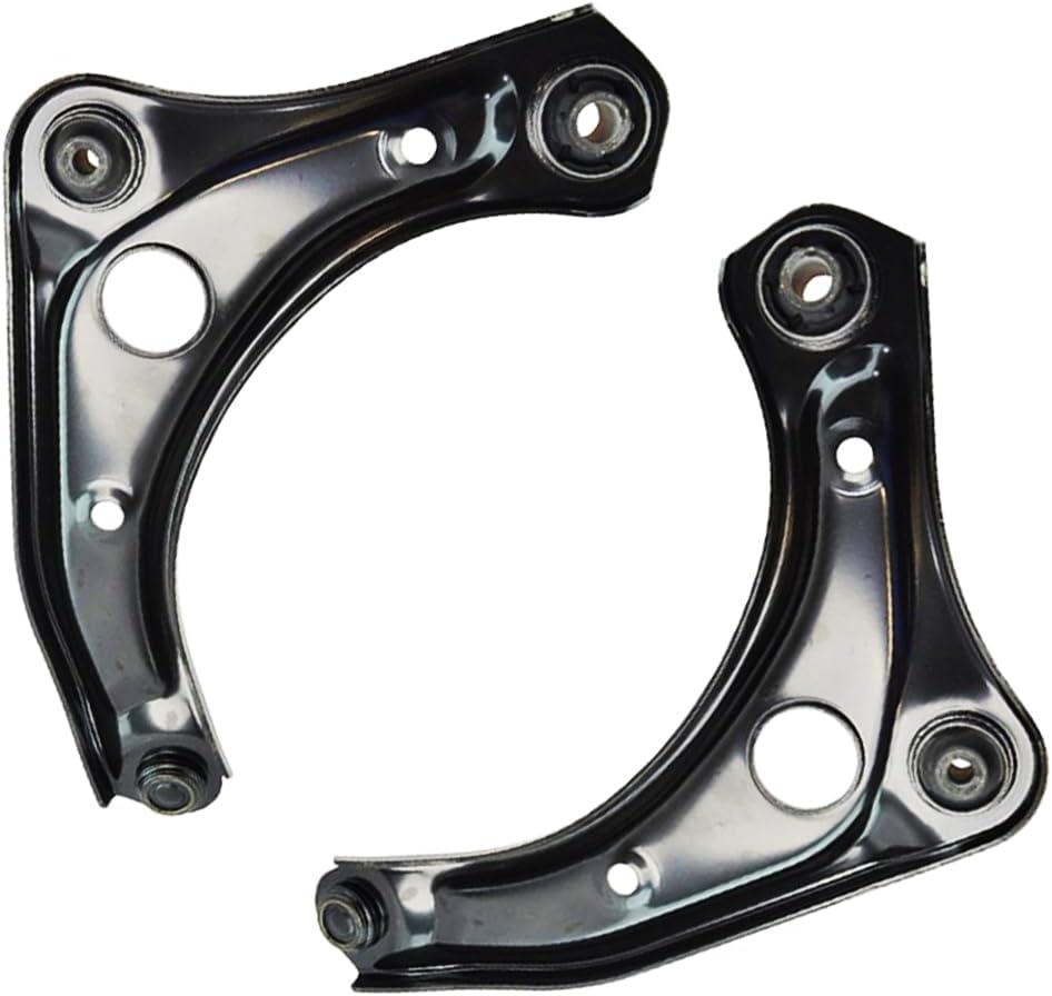 2PC Front Lower Control Arm with Ball Joint Assembly FIT 2012 Nissan Versa 1.6L, 20142019 Nissan Versa Note  Replace OE# K621576 K621577 Suspension Parts Kit