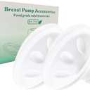 13mm Breast Pump Flange Insert Silicone Massage Pad Compatible with Spectra S1 S2 Breast Pump 24mm Shields, Reduce Nipple Tunnel Down to Correct Size Pump Parts